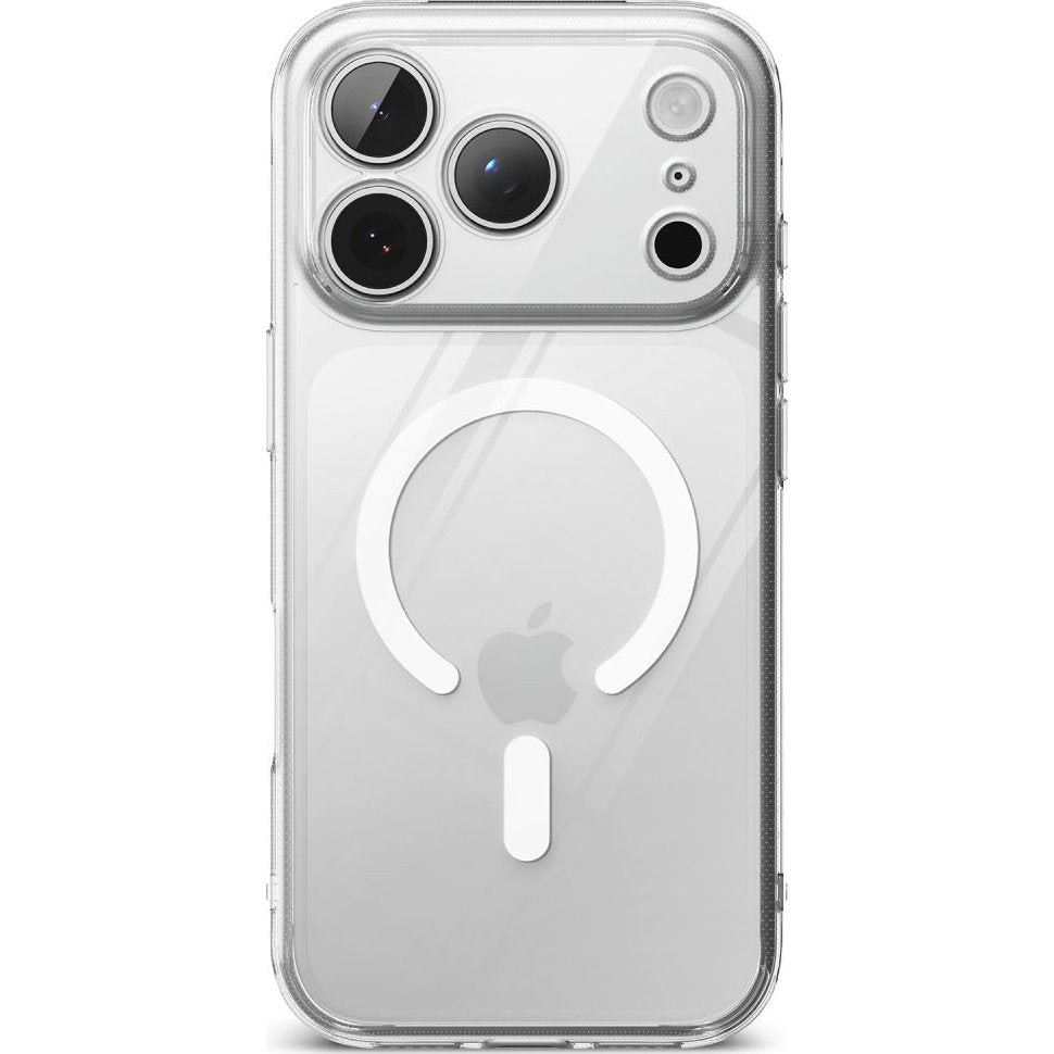 Handyhülle für iPhone 18 Pro Max / 17 Pro Max, Ringke Fusion Magnetic mit MagSafe, Transparent und Weiß (2/9)