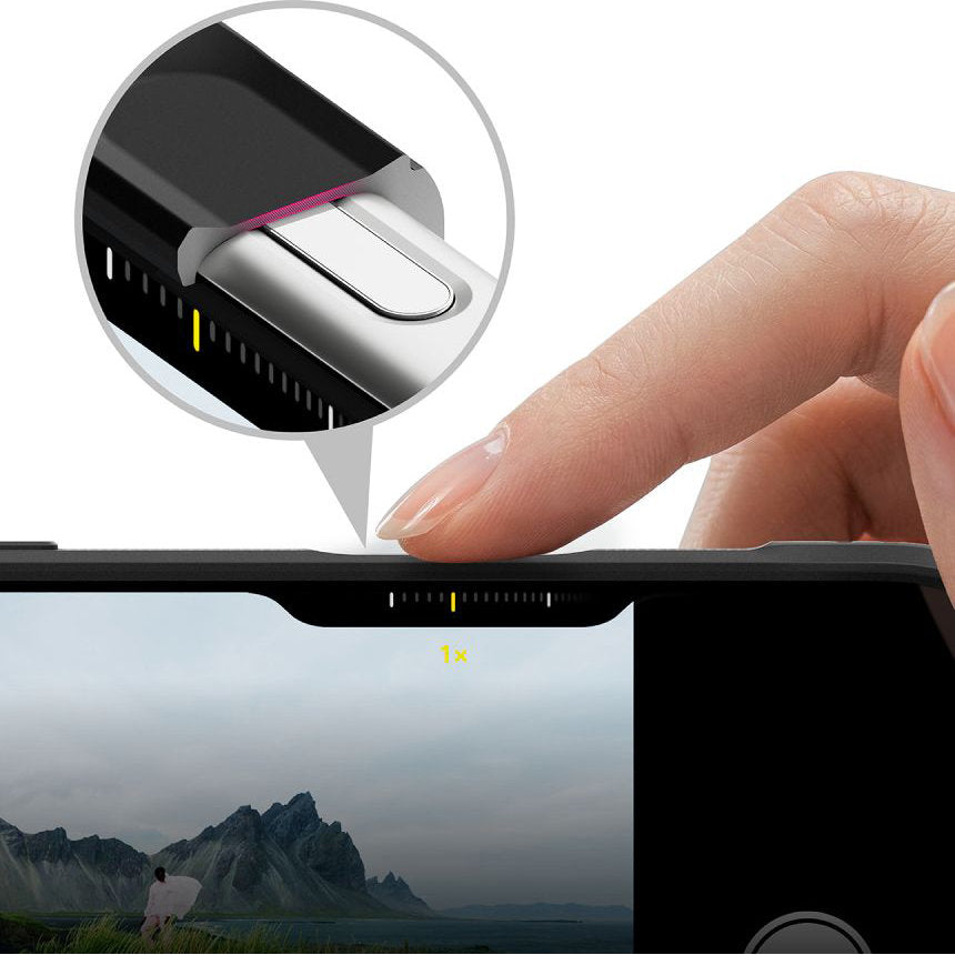 Handyhülle für iPhone 18 Pro / 17 Pro, Ringke Onyx, Schwarz (7/8)
