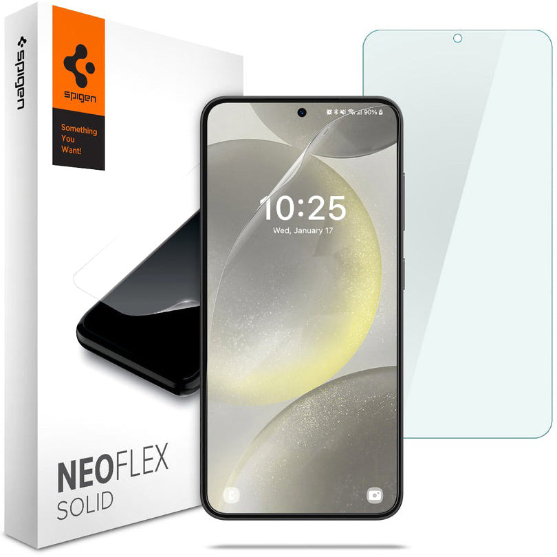 Folie für die Schutzhülle für Galaxy S24, Spigen Neo Flex Solid 2-Pack