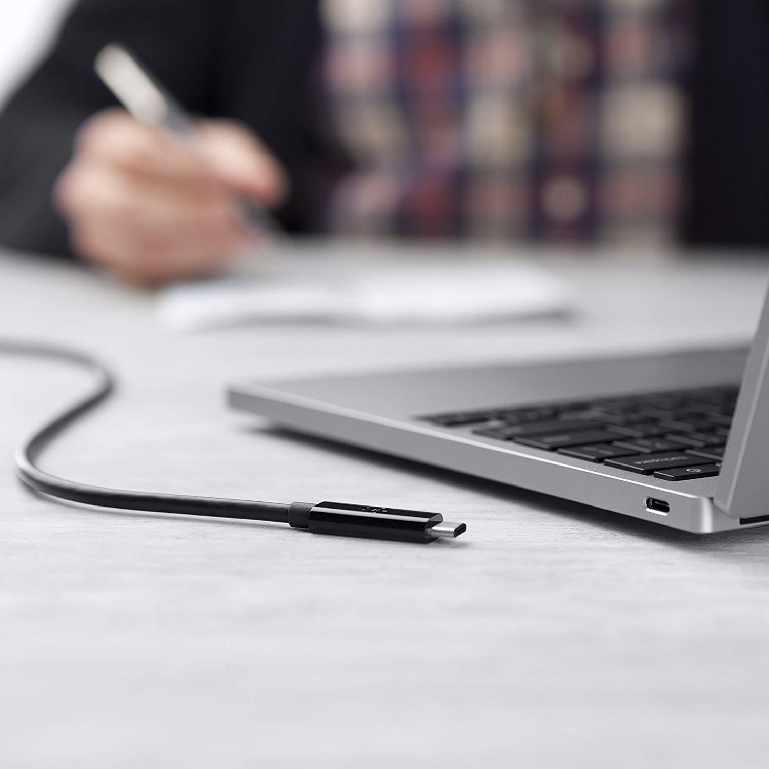 Kabel Belkin PD 3.1 USB-A zu USB-C 3A 1m, Schwarz