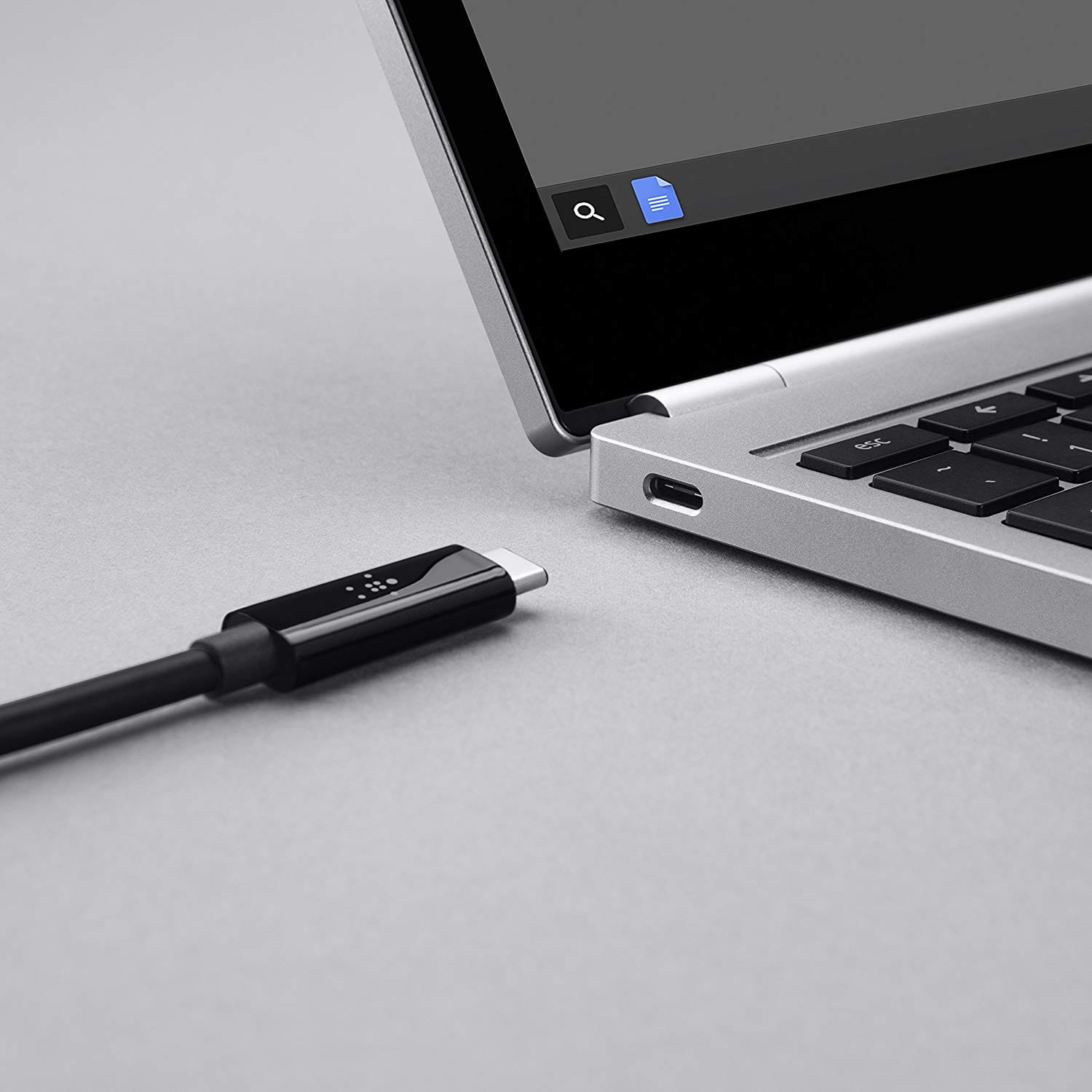 Kabel Belkin PD 3.1 USB-A zu USB-C 3A 1m, Schwarz