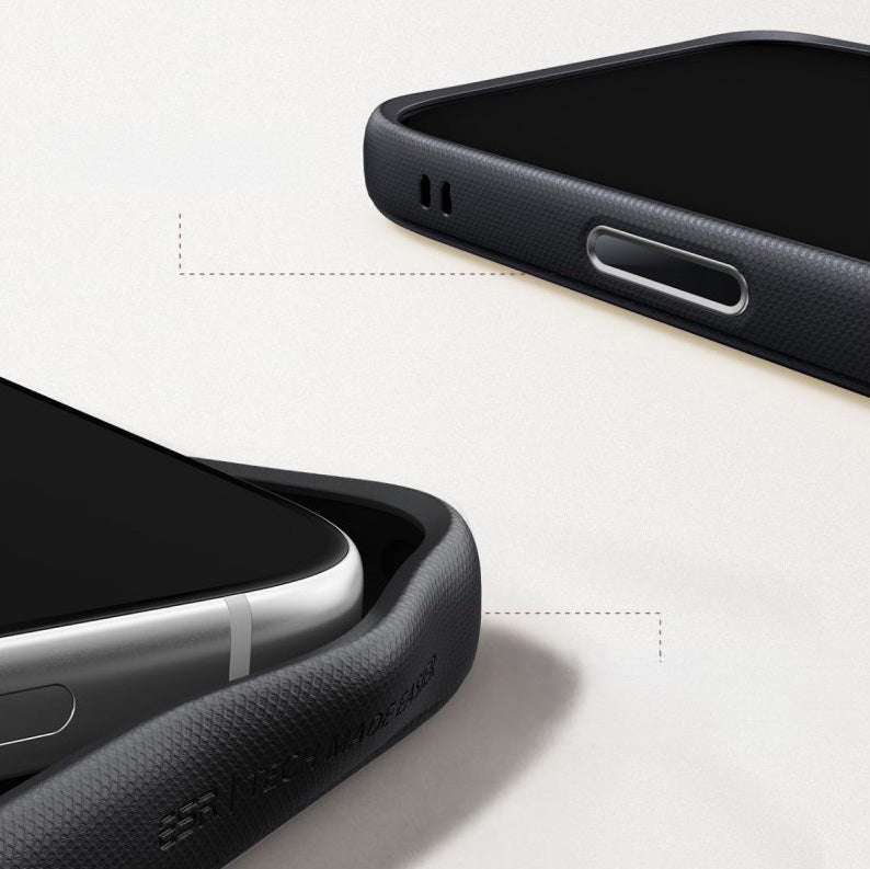 Handyhülle für iPhone 18 Pro Max / 17 Pro Max, ESR Atelier Kickstand mit MagSafe, Schwarz (8/9)