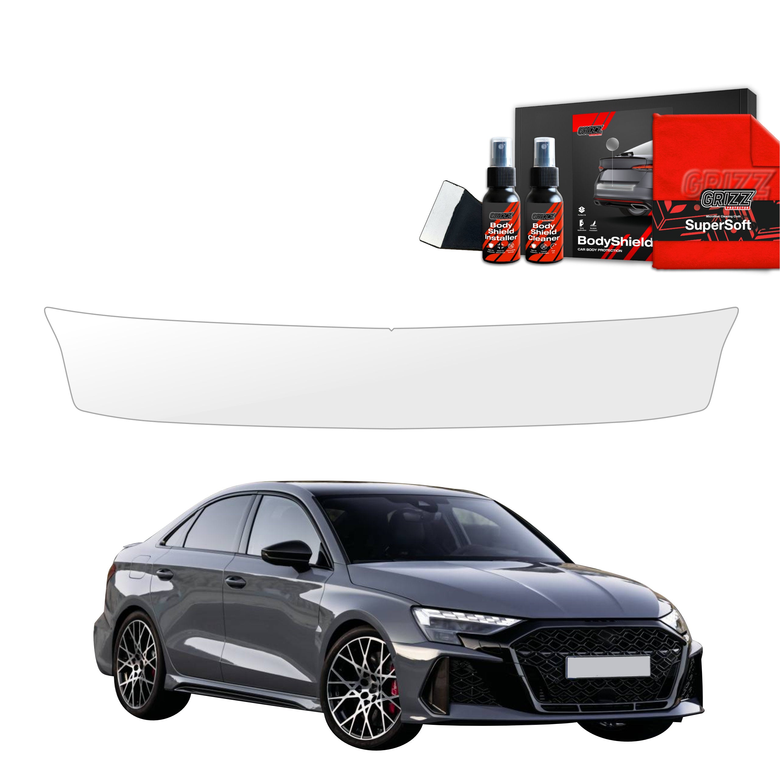 Schutzfolie Grizz Protector für Ladekante - Audi RS3 (2025)