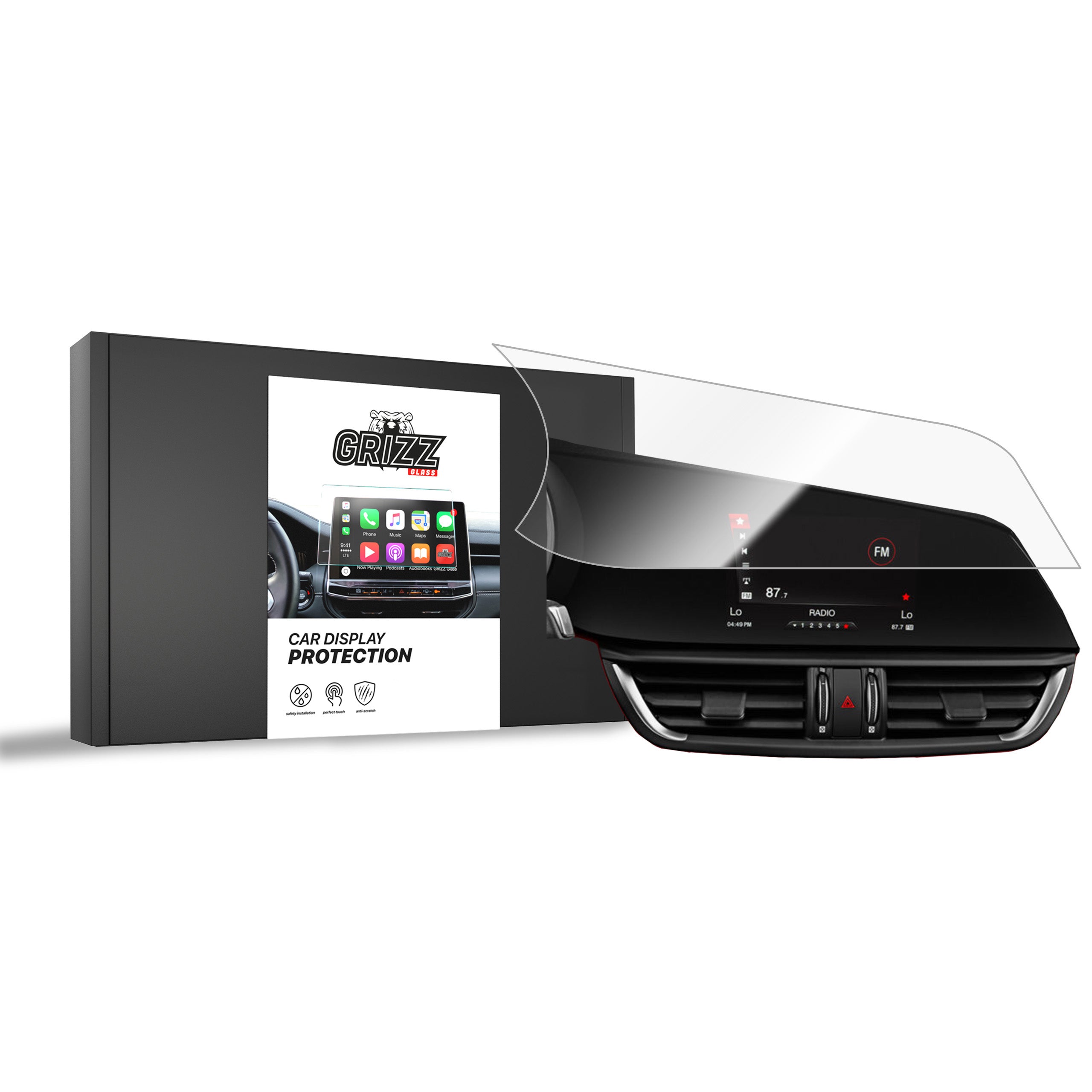 Keramische Autodisplayfolie für Alfa Romeo Giulia 8,8" (2015-2020), Grizz Protector