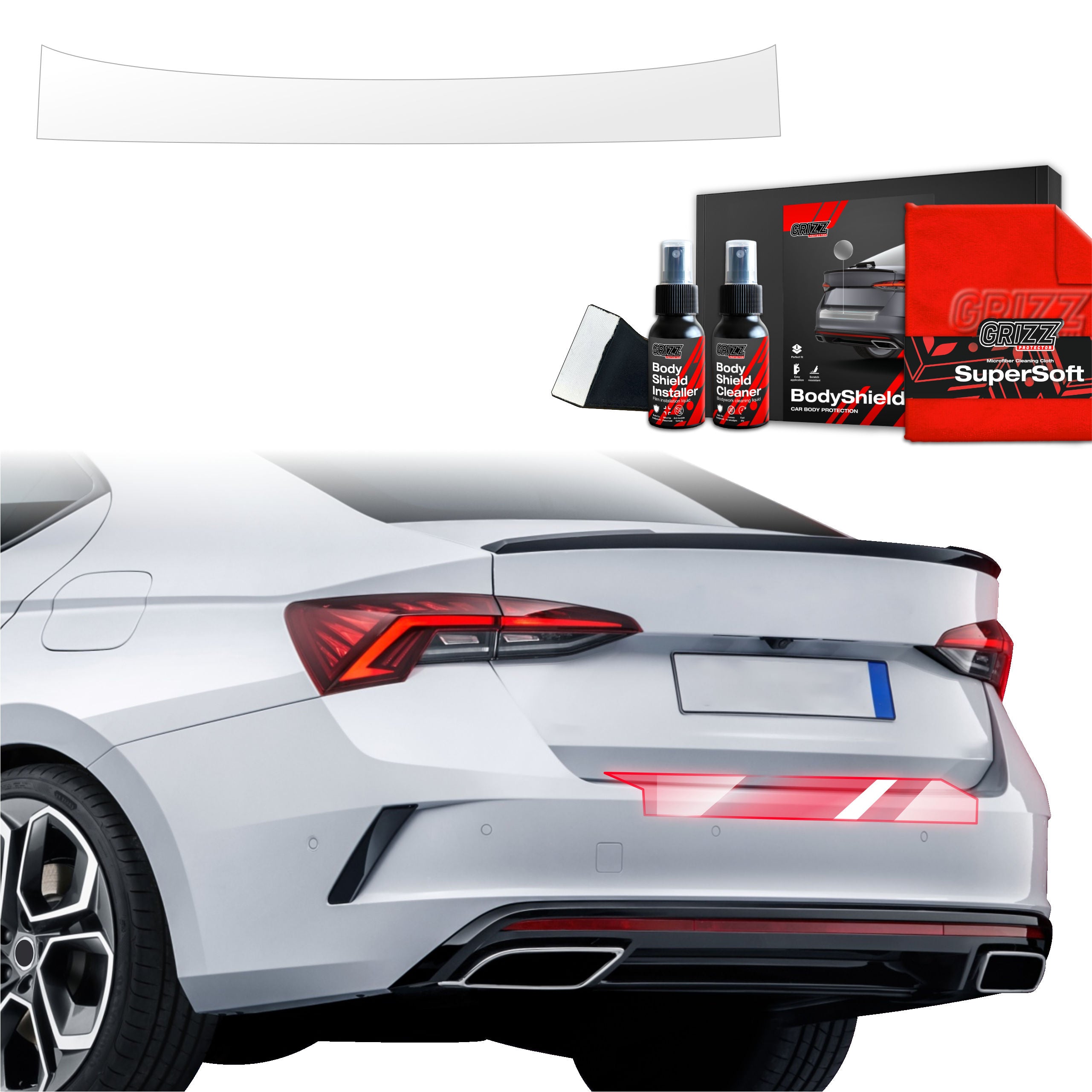 Schutzfolie Grizz Protector für Ladekante - Skoda Octavia 4 Hatchback Facelifting (2024-2026)