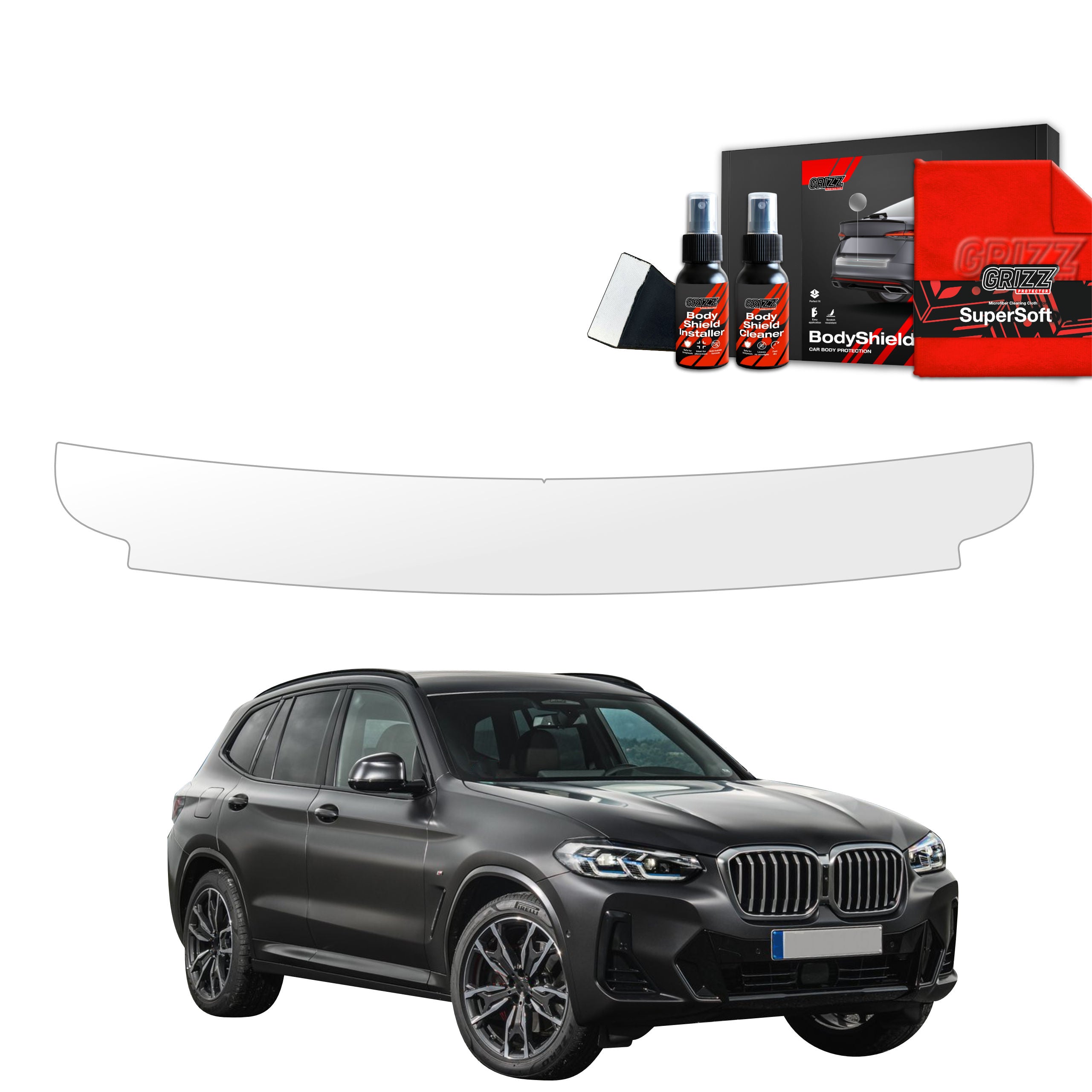 Schutzfolie Grizz Protector für Ladekante - BMW X3 (2021-2024)