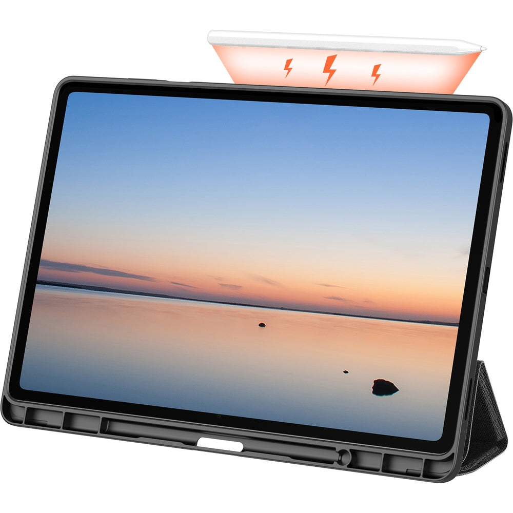 Schutzhülle mit Klappe für Galaxy Tab S12 Plus, Dux Ducis Domo, Schwarz (9/13)