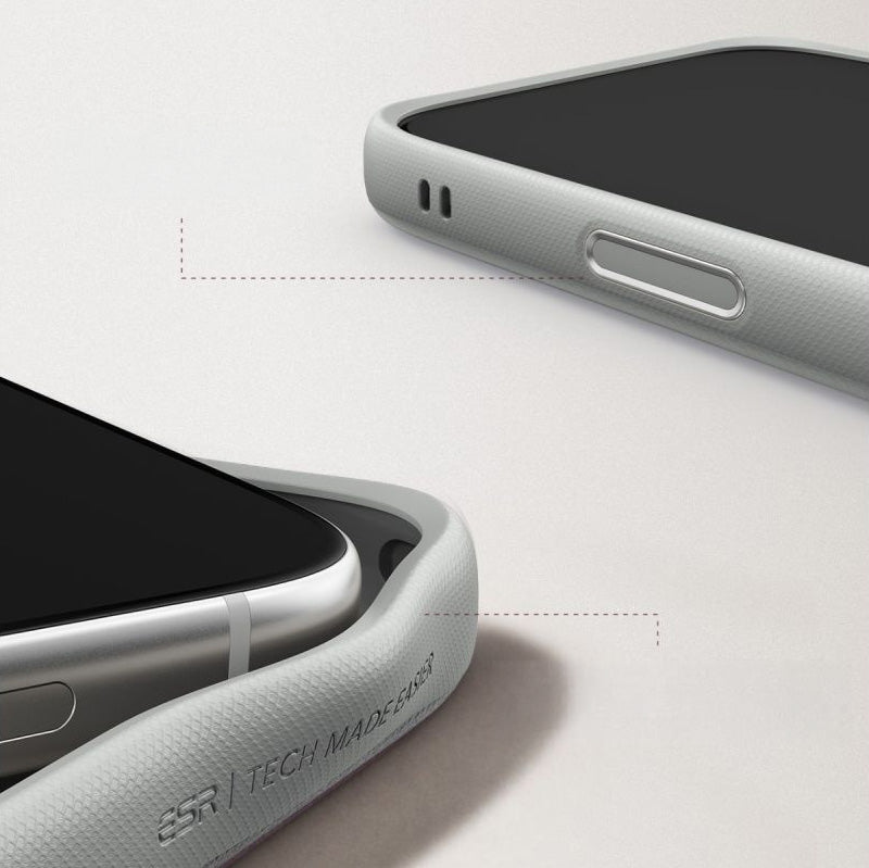 Handyhülle für iPhone 18 Pro Max / 17 Pro Max, ESR Atelier Kickstand mit MagSafe, Grau (8/9)