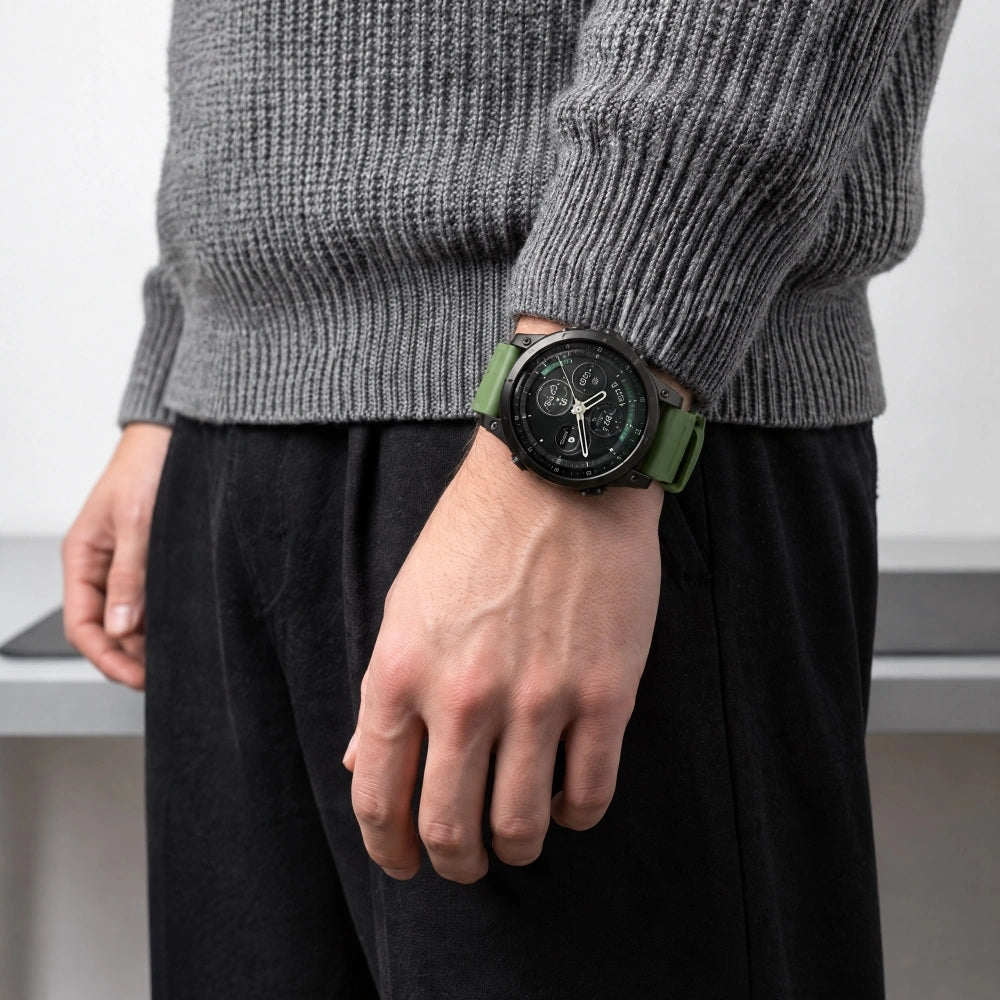 Armband für QuickFit 22 mm, Tech-Protect Motion, Grün (9/10)