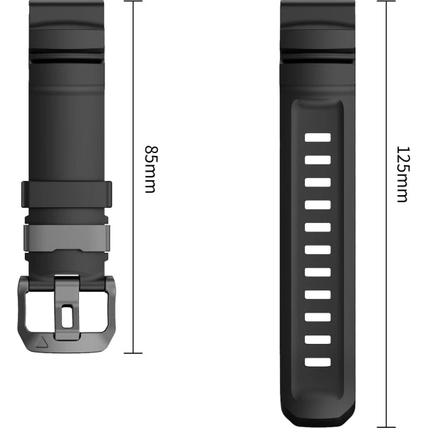 Armband für QuickFit 26 mm, Tech-Protect Motion, Schwarz (9/9)