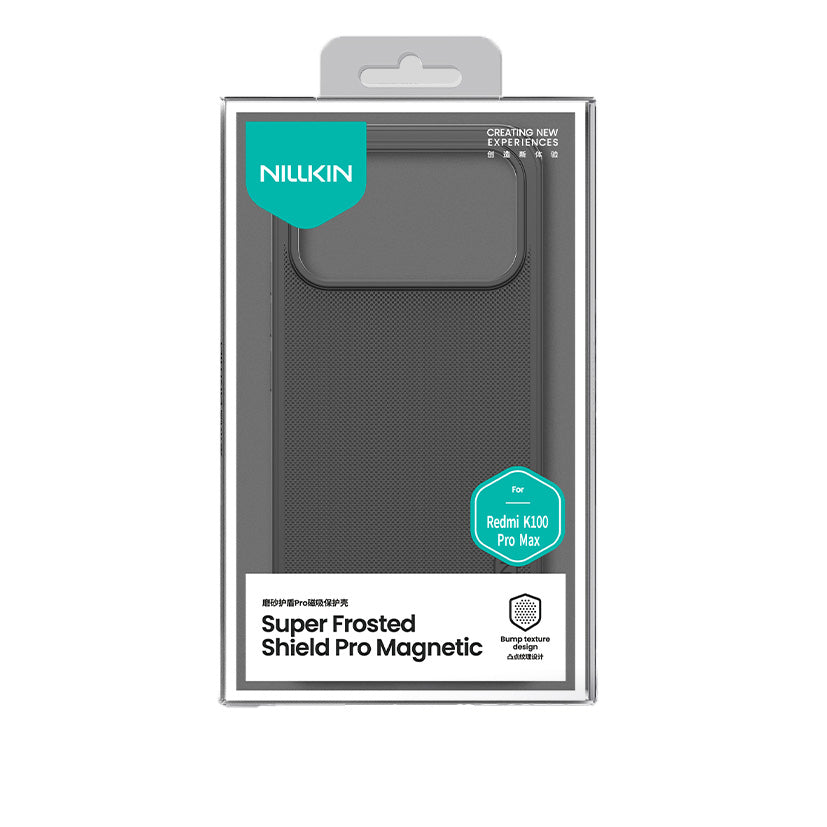 Handyhülle für Xiaomi POCO F9 Ultra, Nillkin Frosted Shield Pro Magnetic mit MagSafe, (9/9)