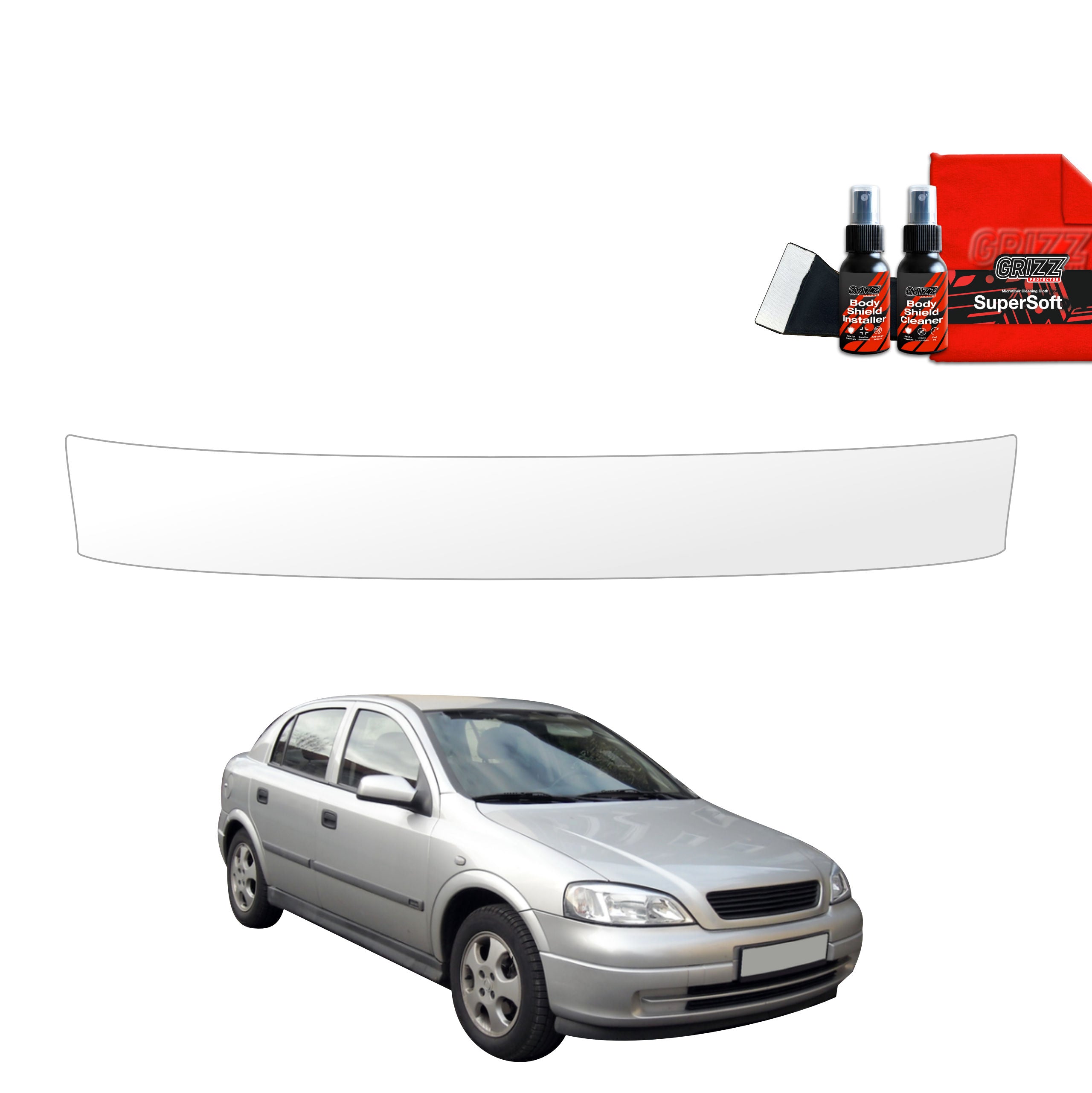 Schutzfolie Grizz Protector für Ladekante - Opel Astra G Hatchback 5D (1998-2009)