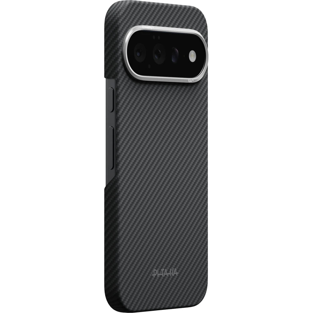 Aramid Handyhülle für Google Pixel 11, PITAKA Ultra-Slim Case mit MagSafe, Schwarz-Grau (6/14)
