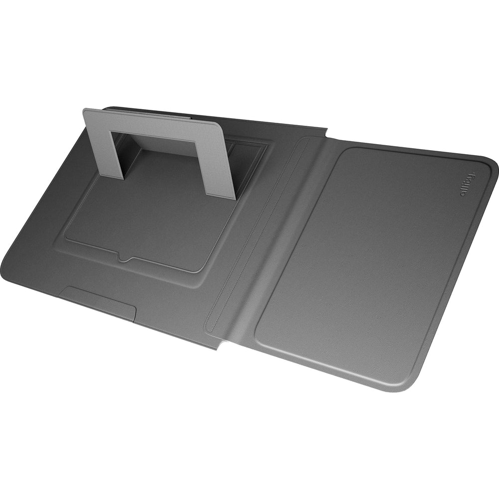 Laptoptasche für 13–14-Zoll-Laptops mit Mauspad und Ständerfunktion, Allity ALS-100, Schwarz
