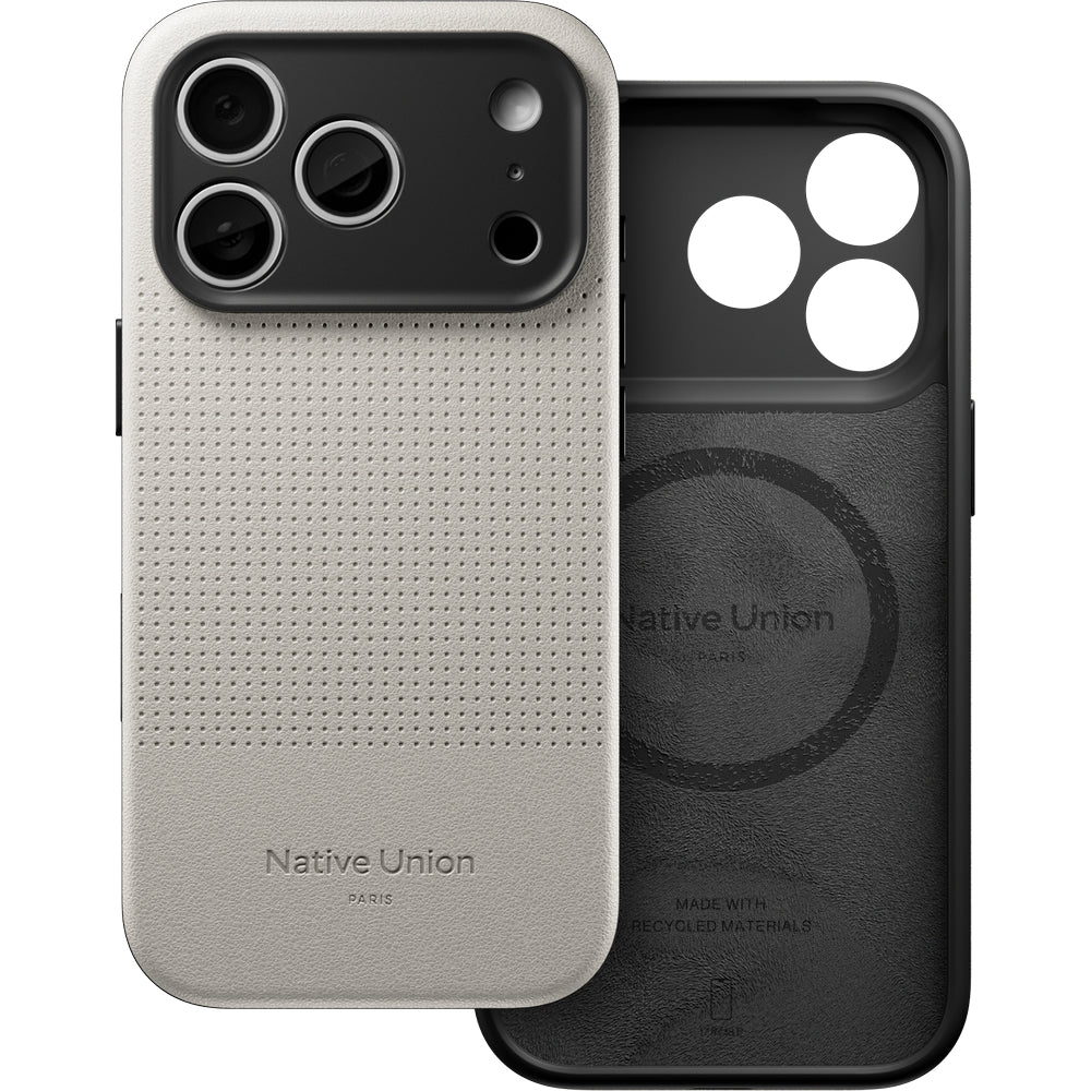 Handyhülle für iPhone 18 Pro, Native Union Active Case mit MagSafe, Beige (1/4)