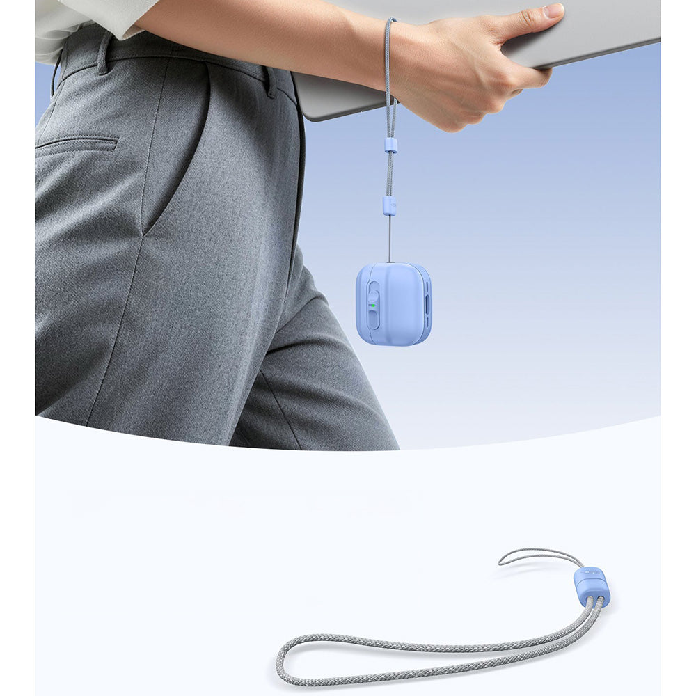 Schutzhülle für Apple AirPods 4, Apple AirPods 5, ESR FlickLock Magnetic Case mit MagSafe, Blau (8/10)