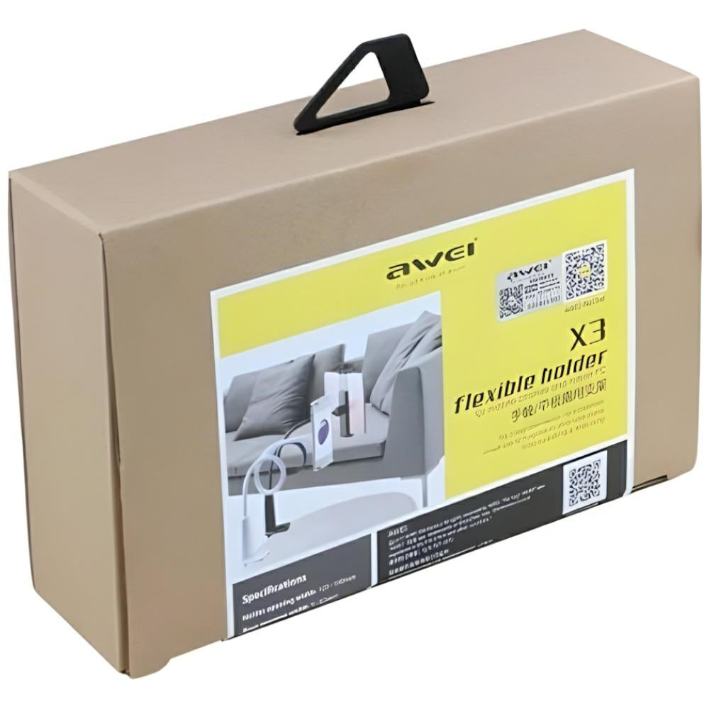 Griff für Schreibtisch für Telefon/Tablet, AWEI X3, Weiß