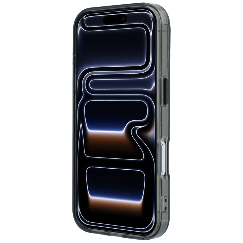 Handyhülle für iPhone 18 Pro / 17 Pro, BMW M IML Frosted Metal Logo Trims MagSafe, Schwarz-Transparent (6/8)