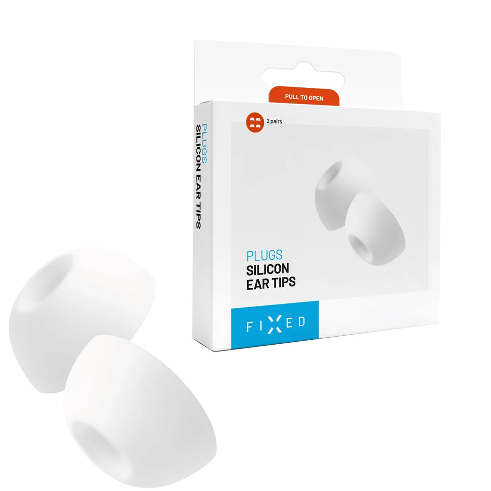 Silikon-Ohrstöpsel Größe S für AirPods Pro 3, Fixed Plugs, 2er-Set, Weiß. 2 sets