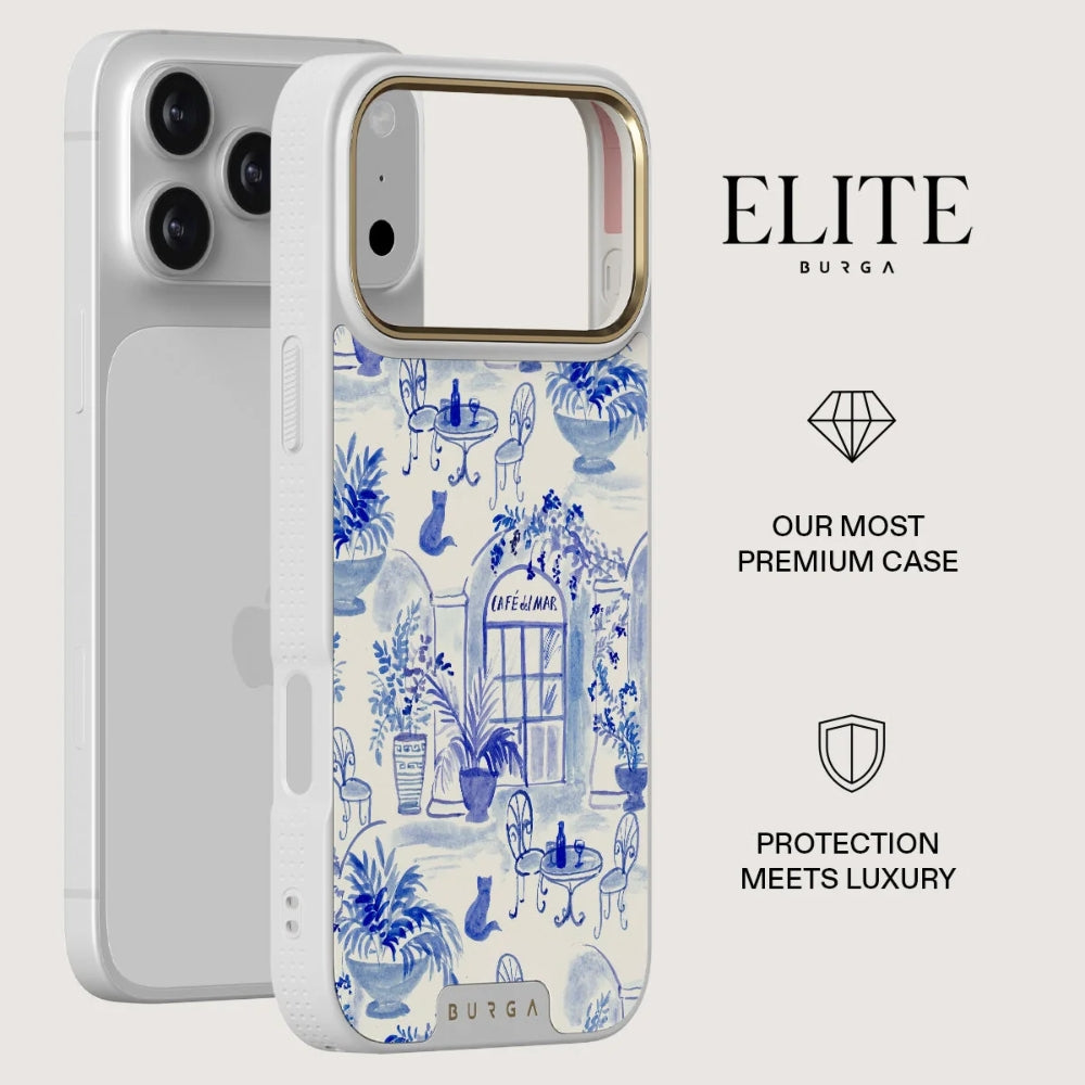Handyhülle für iPhone 18 Pro, Burga Elite Light MagSafe, Sobremesa Gold (3/8)