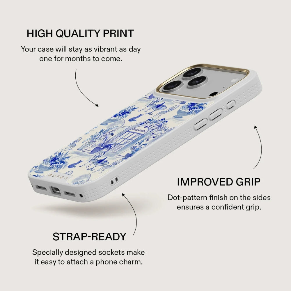 Handyhülle für iPhone 18 Pro, Burga Elite Light MagSafe, Sobremesa Gold (6/8)