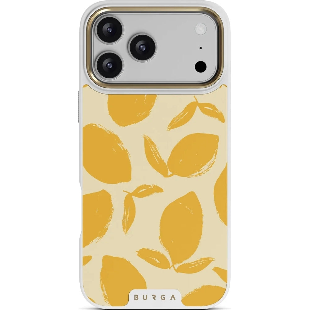 Handyhülle für iPhone 18 Pro Max, Burga Elite Light MagSafe, Lemon Tart Gold (1/8)