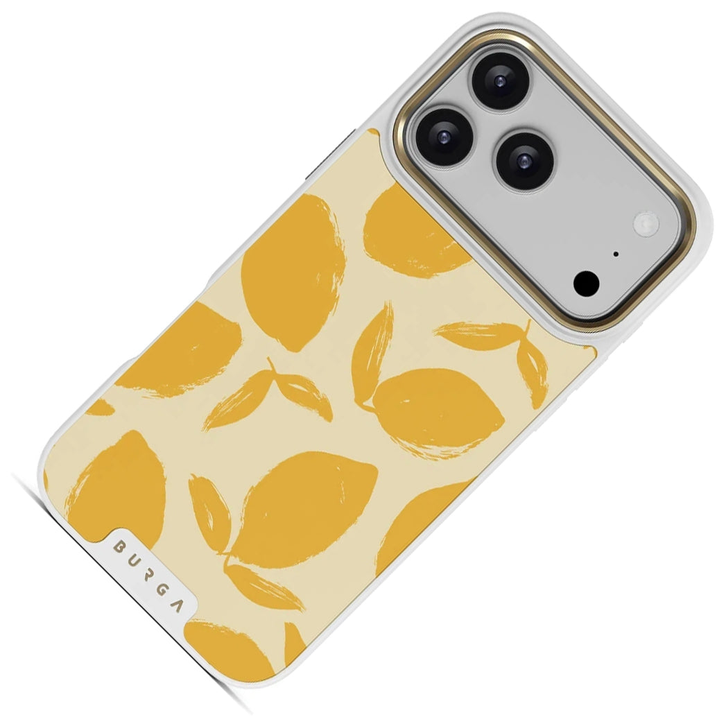 Handyhülle für iPhone 18 Pro Max, Burga Elite Light MagSafe, Lemon Tart Gold (2/8)