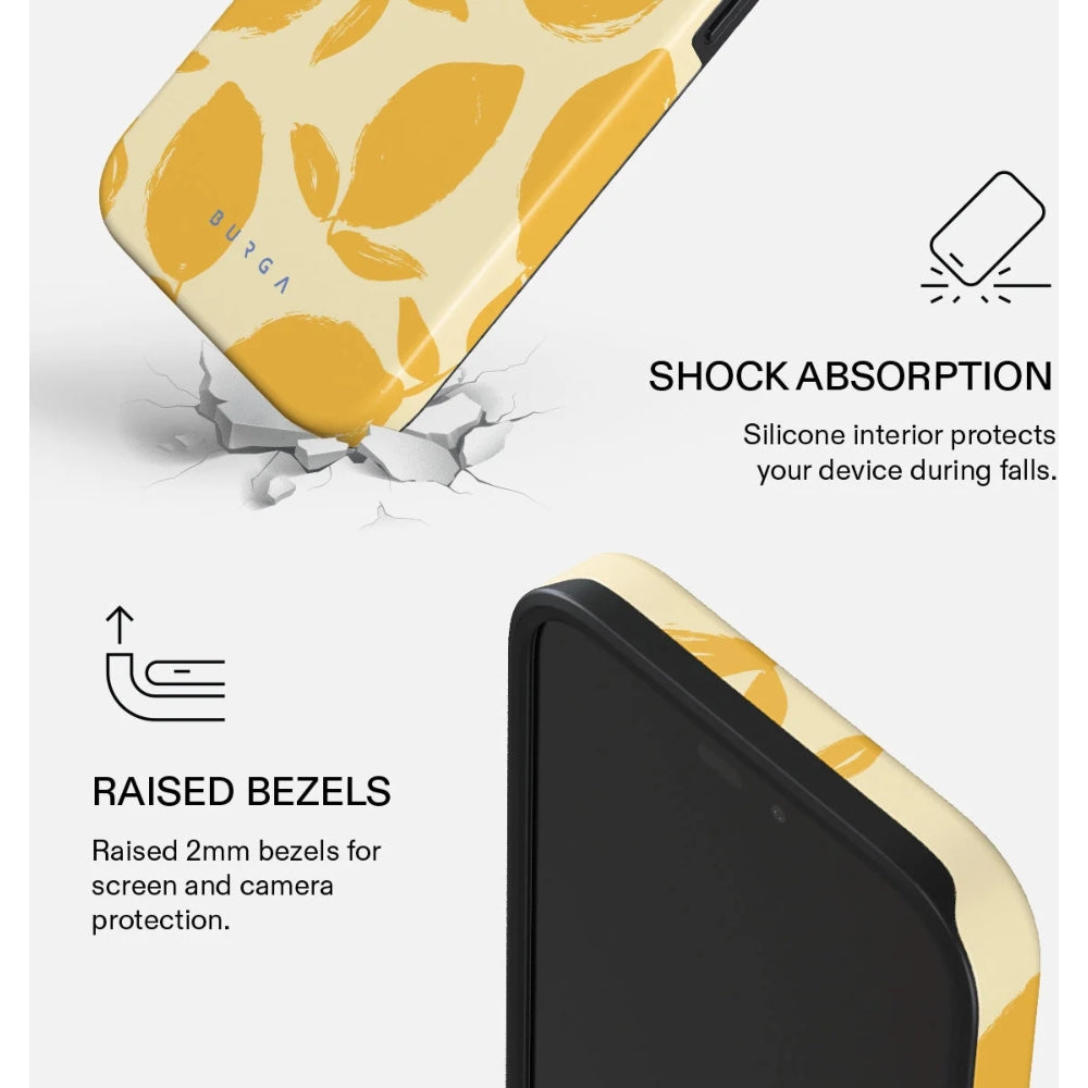 Handyhülle für iPhone 18 Pro Max, Burga Tough Magnetic, Lemon Tart (5/5)