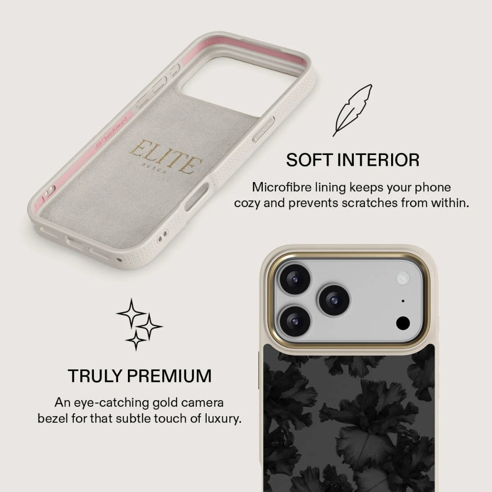 Handyhülle für iPhone 18 Pro, Burga Elite Light MagSafe, Nocturnal Gold (6/8)
