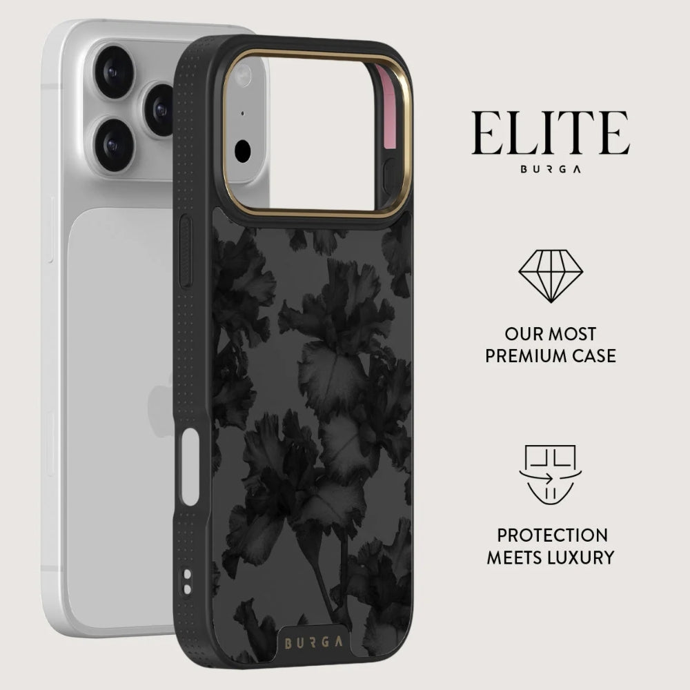 Handyhülle für iPhone 18 Pro Max, Burga Elite Dark MagSafe, Nocturnal Gold (3/8)