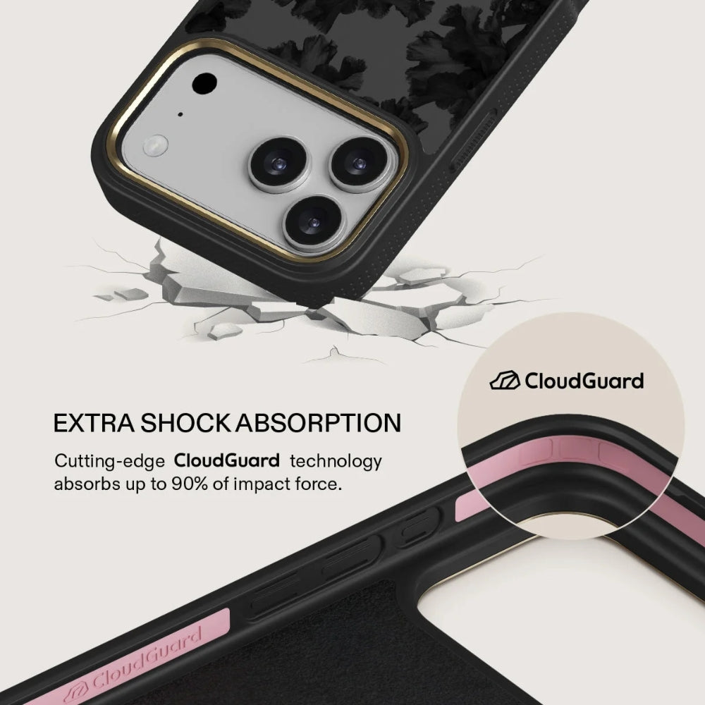 Handyhülle für iPhone 18 Pro Max, Burga Elite Dark MagSafe, Nocturnal Gold (4/8)