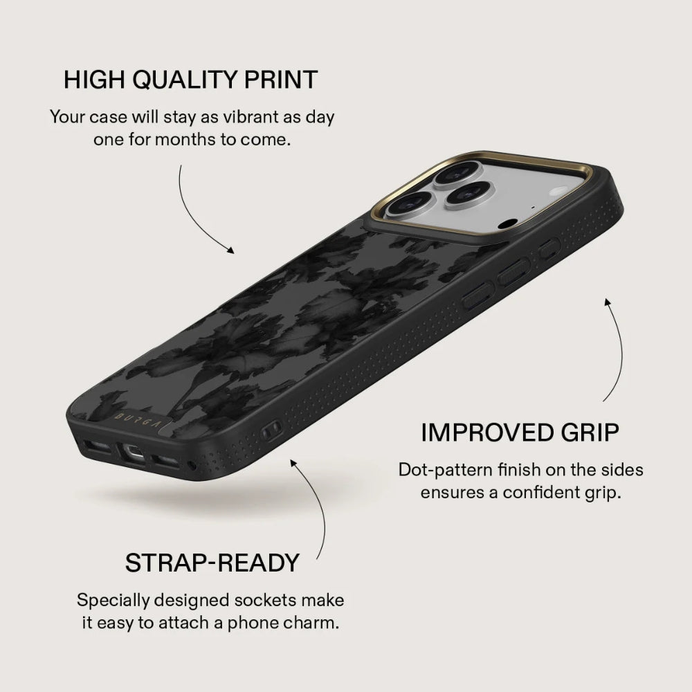 Handyhülle für iPhone 18 Pro Max, Burga Elite Dark MagSafe, Nocturnal Gold (6/8)