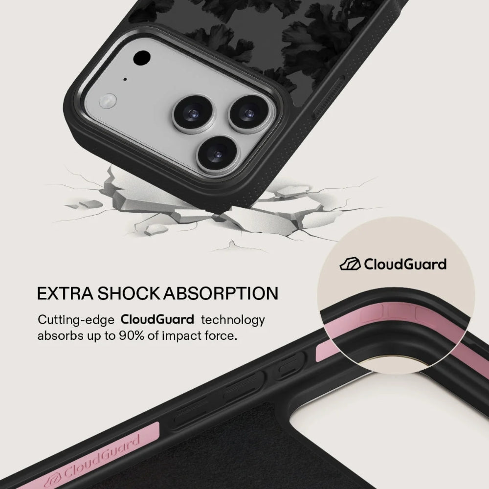 Handyhülle für iPhone 18 Pro, Burga Elite Dark MagSafe, Nocturnal Gunmetal (4/8)