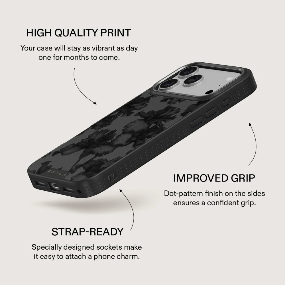Handyhülle für iPhone 18 Pro, Burga Elite Dark MagSafe, Nocturnal Gunmetal (6/8)