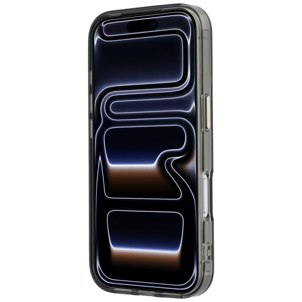 Guess Handyhülle IML Ring Stand 360 Script Metal Logo für iPhone 18 Pro Max / 17 Pro Max, Schwarz (4/7)