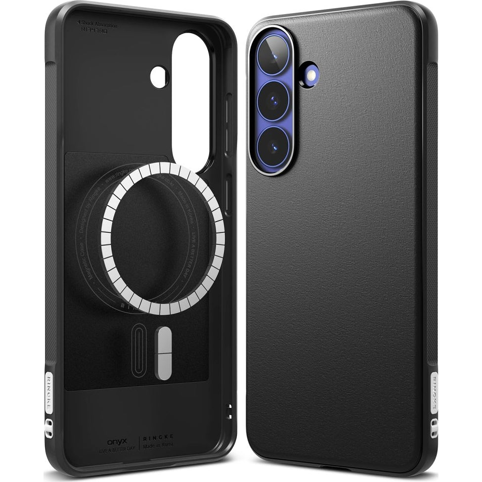 Handyhülle für Galaxy S26 FE, Ringke Onyx Magnetic mit MagSafe, Schwarz (1/10)