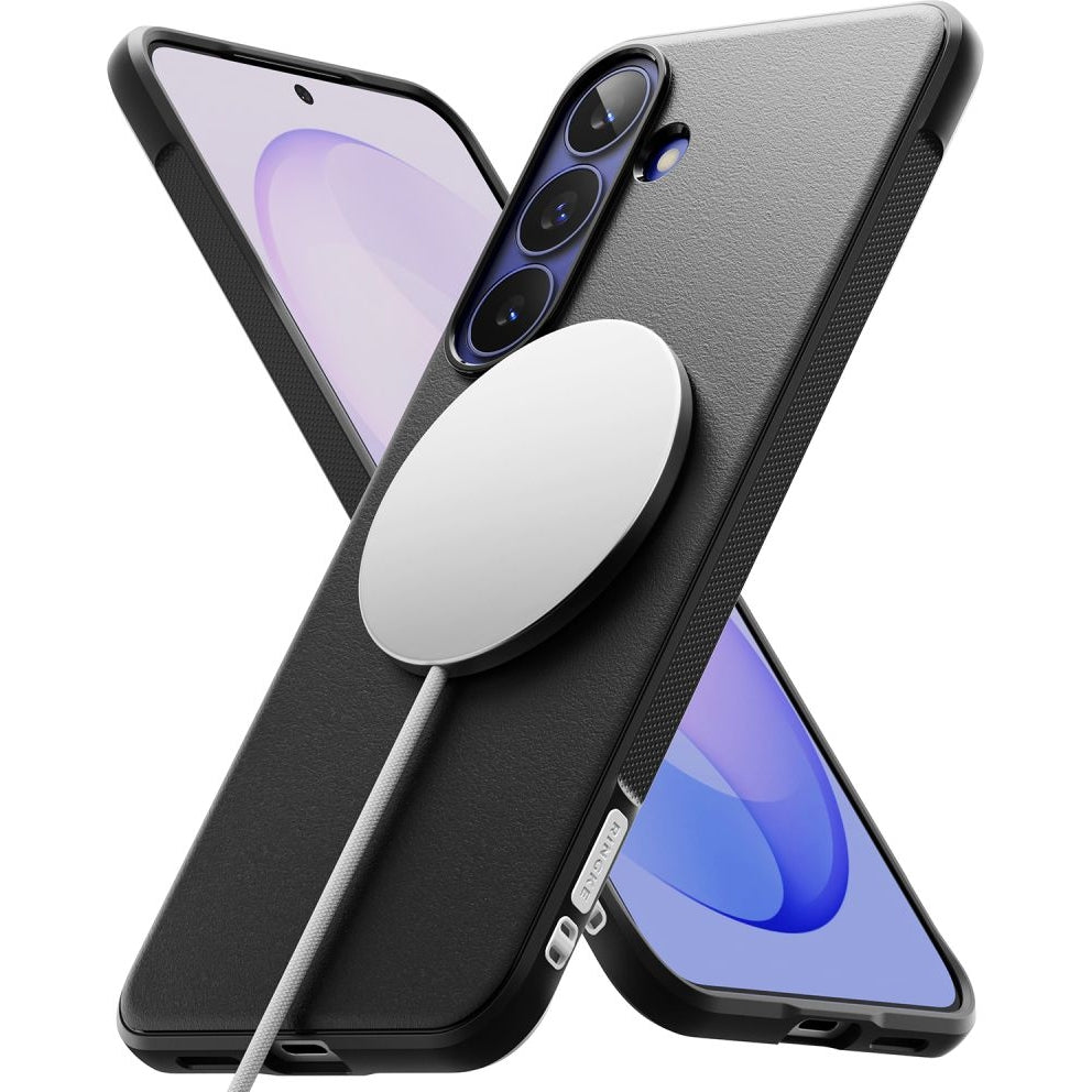 Handyhülle für Galaxy S26 FE, Ringke Onyx Magnetic mit MagSafe, Schwarz (4/10)
