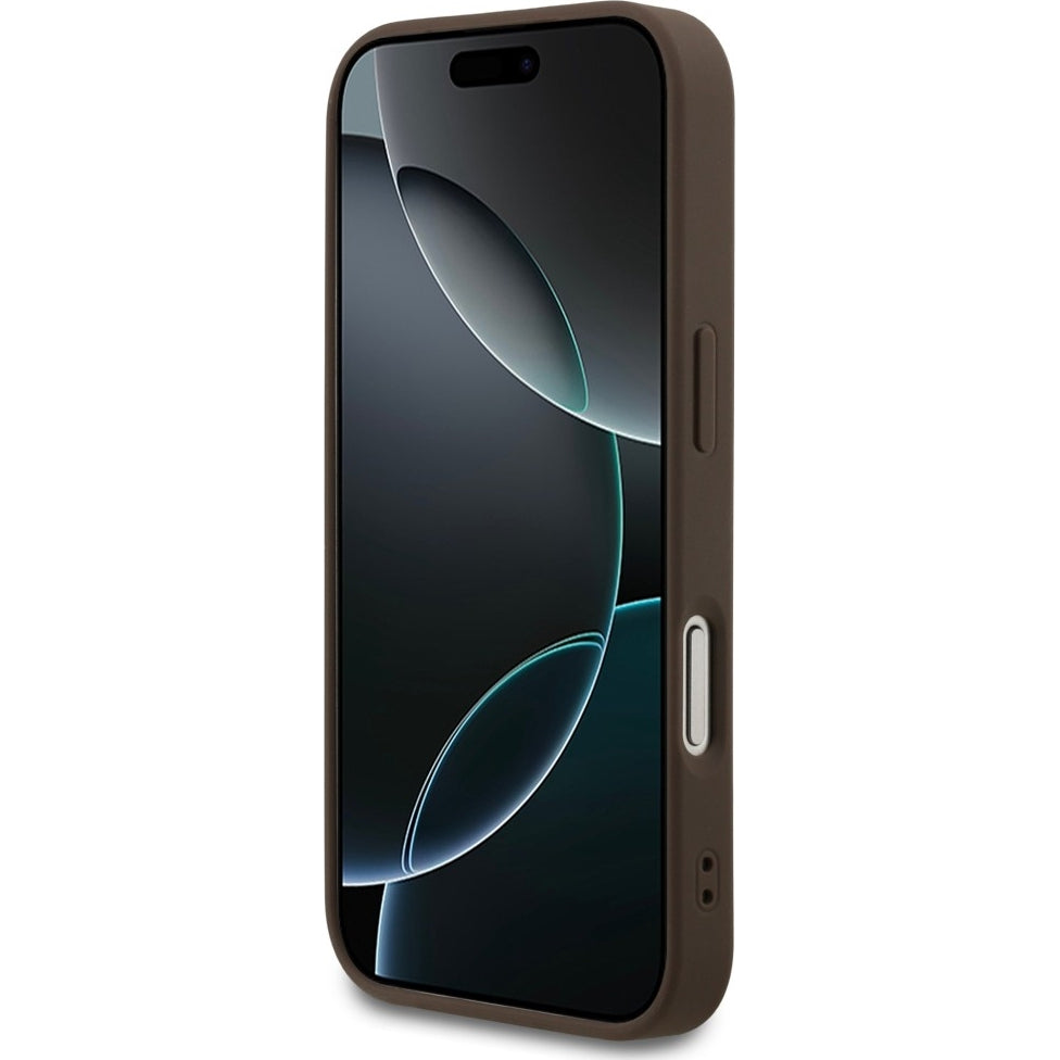 Handyhülle Guess Hardcase 4G Classic für iPhone 18 Pro Max / 17 Pro Max, Braun