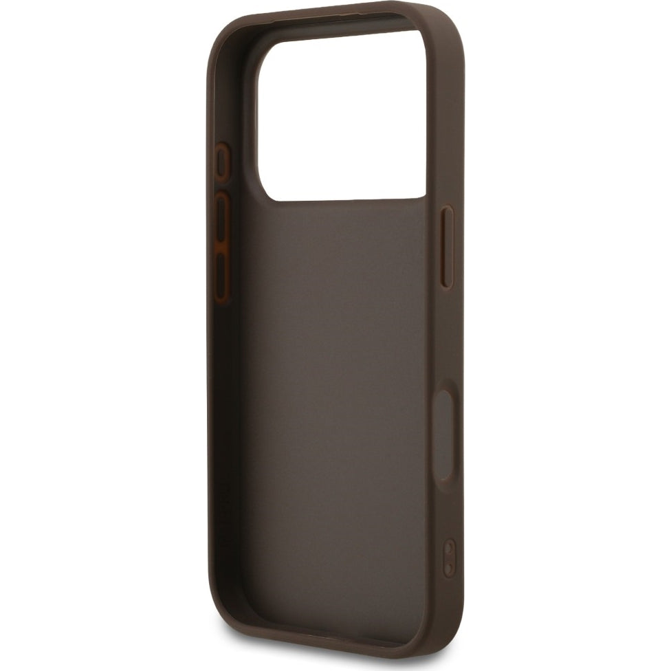 Handyhülle Guess Hardcase 4G Classic für iPhone 18 Pro / 17 Pro, Braun