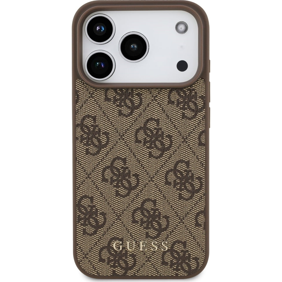 Handyhülle Guess Hardcase 4G Classic für iPhone 18 Pro / 17 Pro, Braun