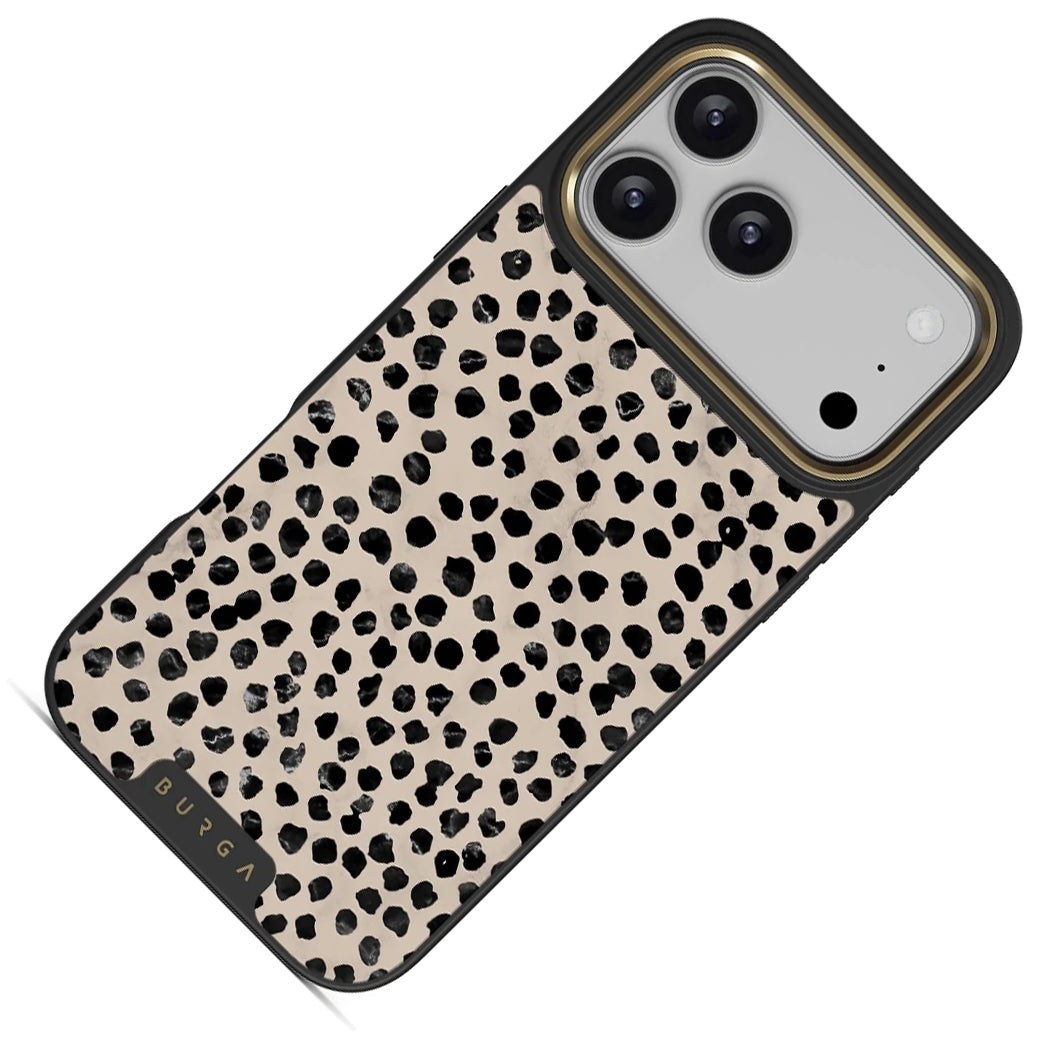 Handyhülle für iPhone 18 Pro, Burga Elite Dark MagSafe, Almond Latte Gold (2/8)