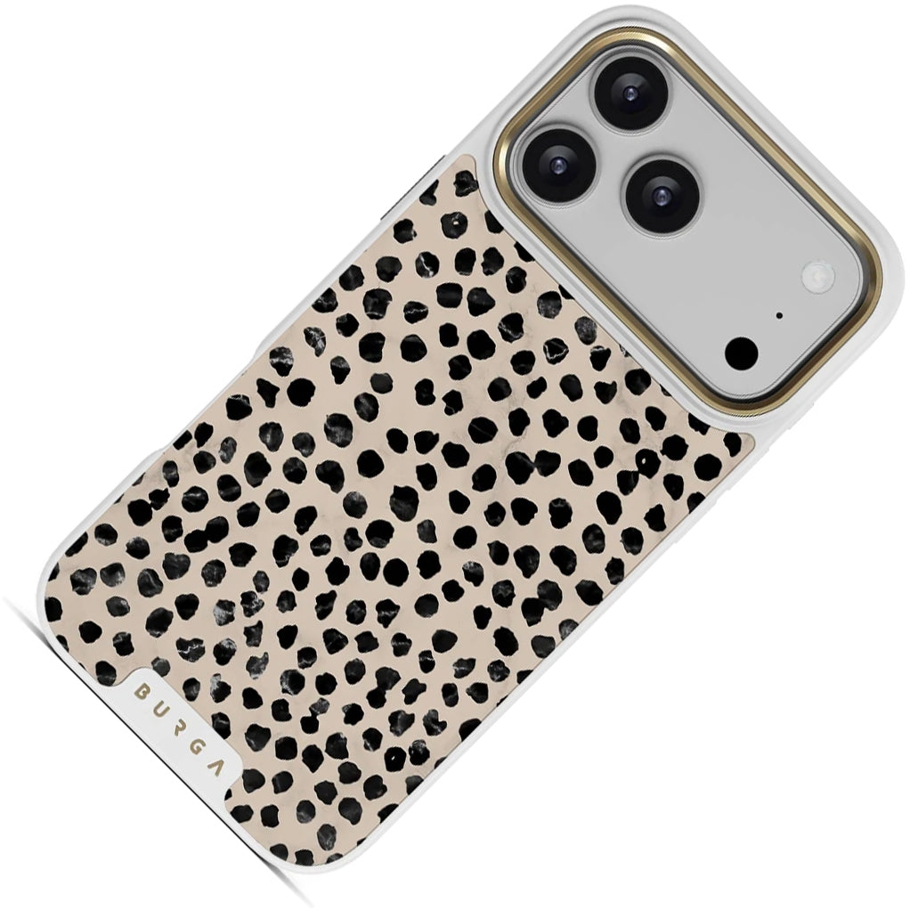 Handyhülle für iPhone 18 Pro, Burga Elite Light MagSafe, Almond Latte Gold (2/8)