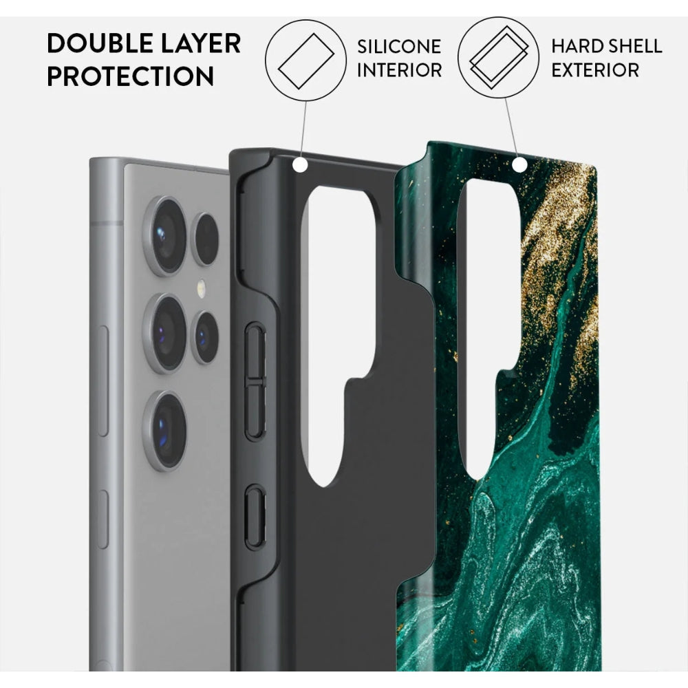 Handyhülle für Galaxy S24 Ultra, Burga Tough Magnetic, Emerald Pool (3/5)