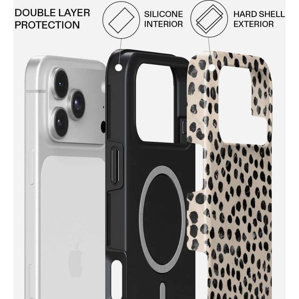 Handyhülle für iPhone 18 Pro Max, Burga Tough Magnetic, Almond Latte (3/5)