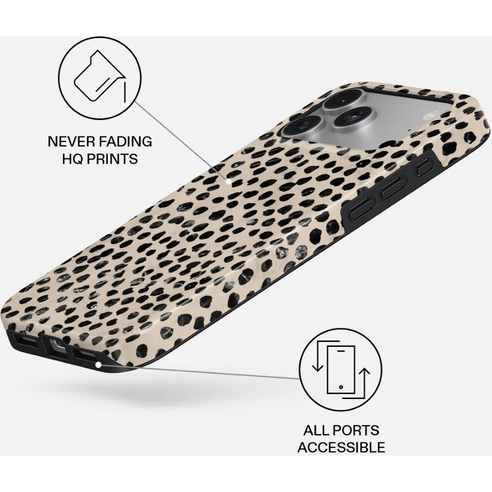 Handyhülle für iPhone 18 Pro Max, Burga Tough Magnetic, Almond Latte (4/5)