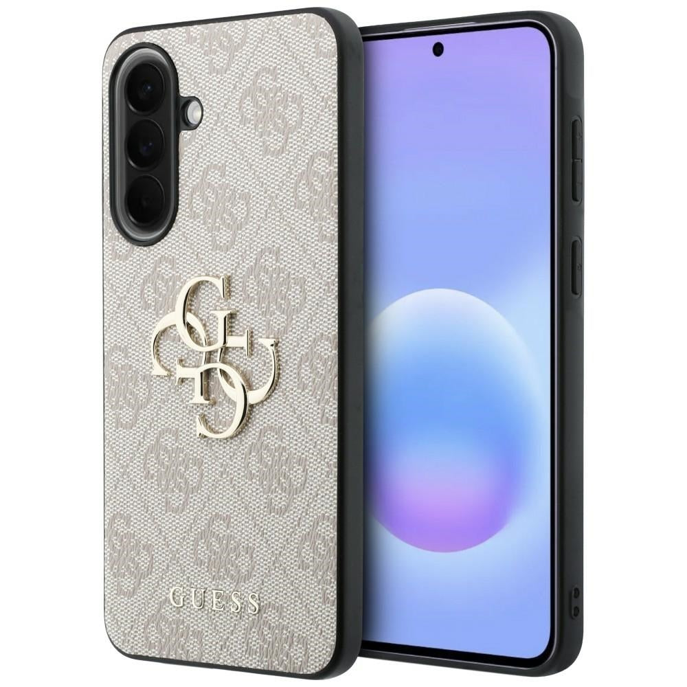 Handyhülle für Galaxy A57 5G, Guess Hardcase Leather, Rosa