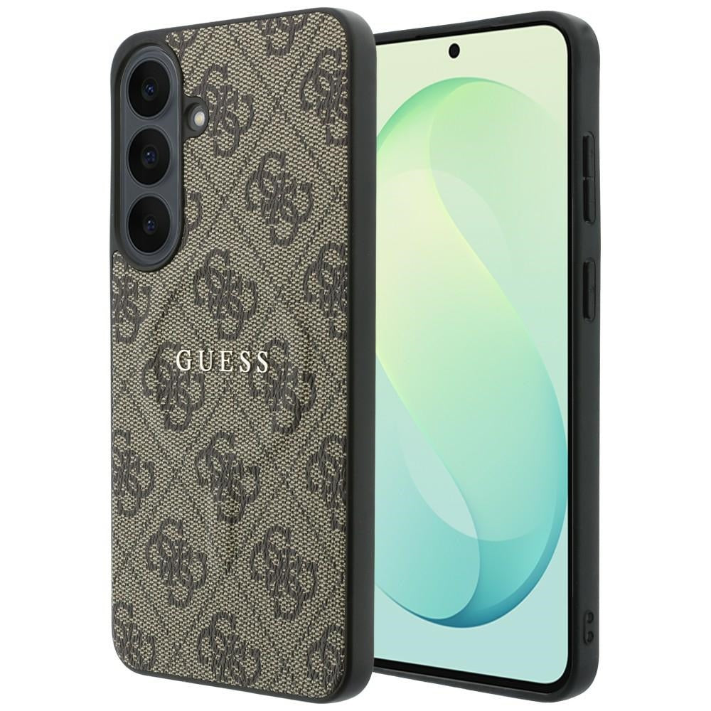 Guess Handyhülle Embossed 4G Ring Classic Logo für Galaxy S26 FE, Braun (1/8)