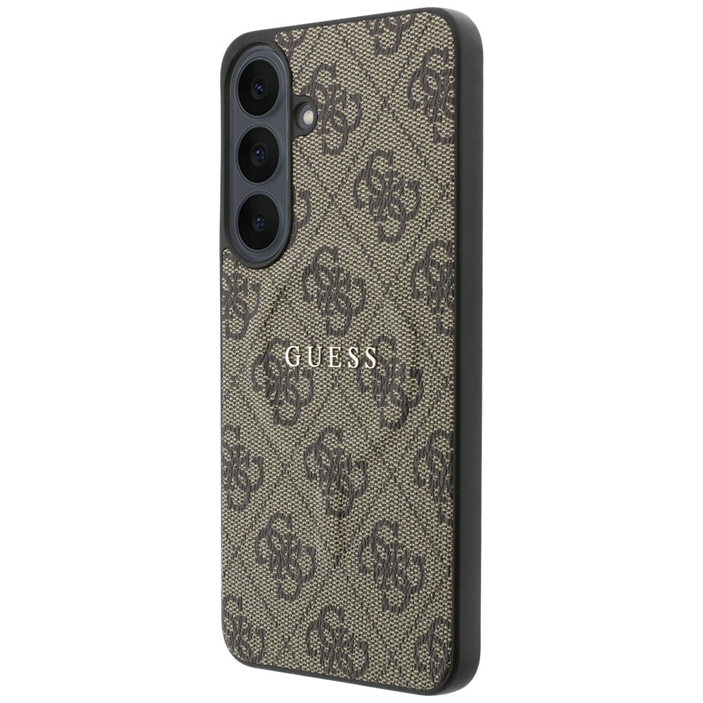 Guess Handyhülle Embossed 4G Ring Classic Logo für Galaxy S26 FE, Braun (2/8)
