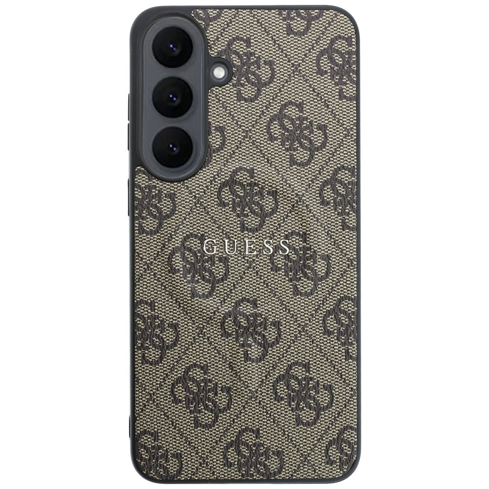 Guess Handyhülle Embossed 4G Ring Classic Logo für Galaxy S26 FE, Braun (3/8)