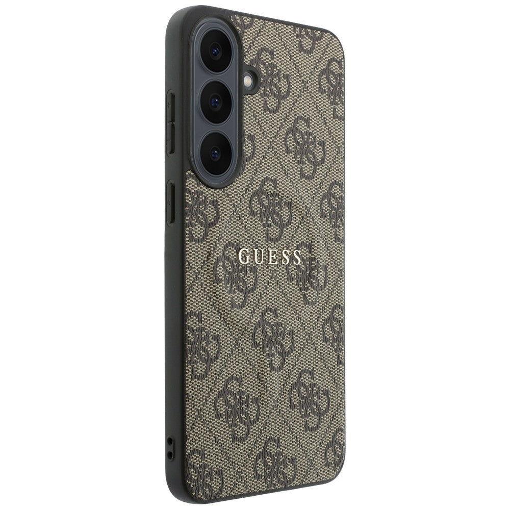 Guess Handyhülle Embossed 4G Ring Classic Logo für Galaxy S26 FE, Braun (4/8)